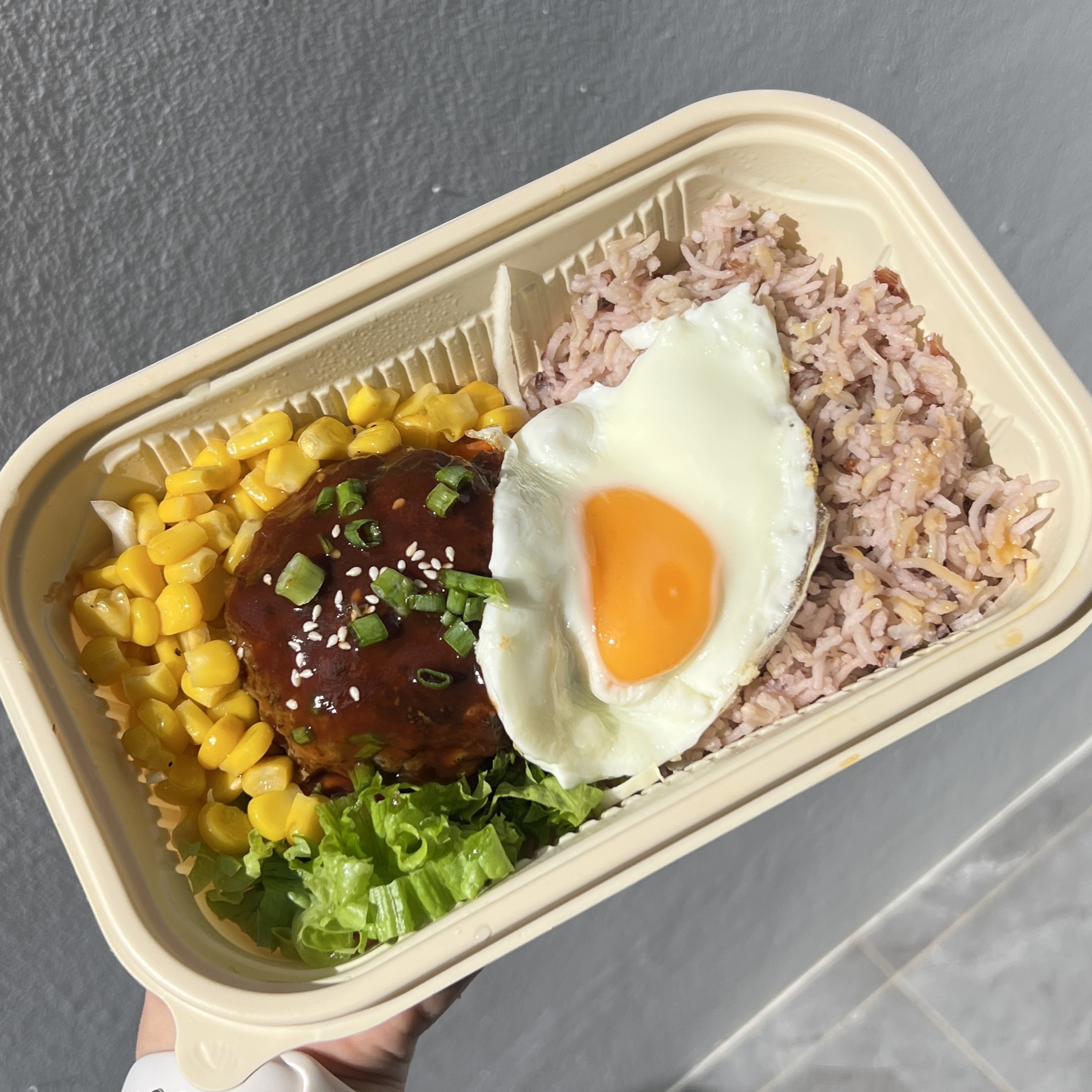 Japanese Hamburg (Beef/Chicken) Bowl