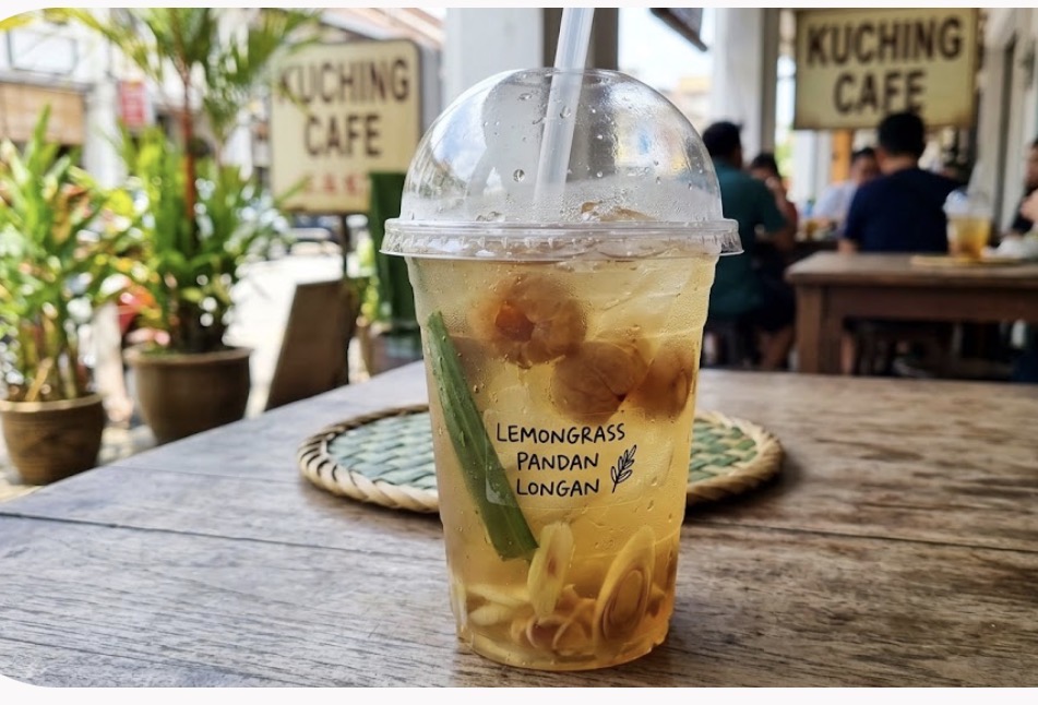 Lemongrass Pandan Longan Ice Tea
